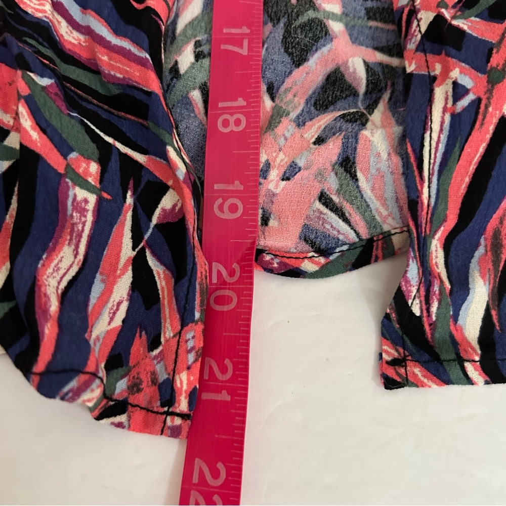 Evereve Hadley Strapless Maxi Dress Palm Print Size S - Picture 15 of 16